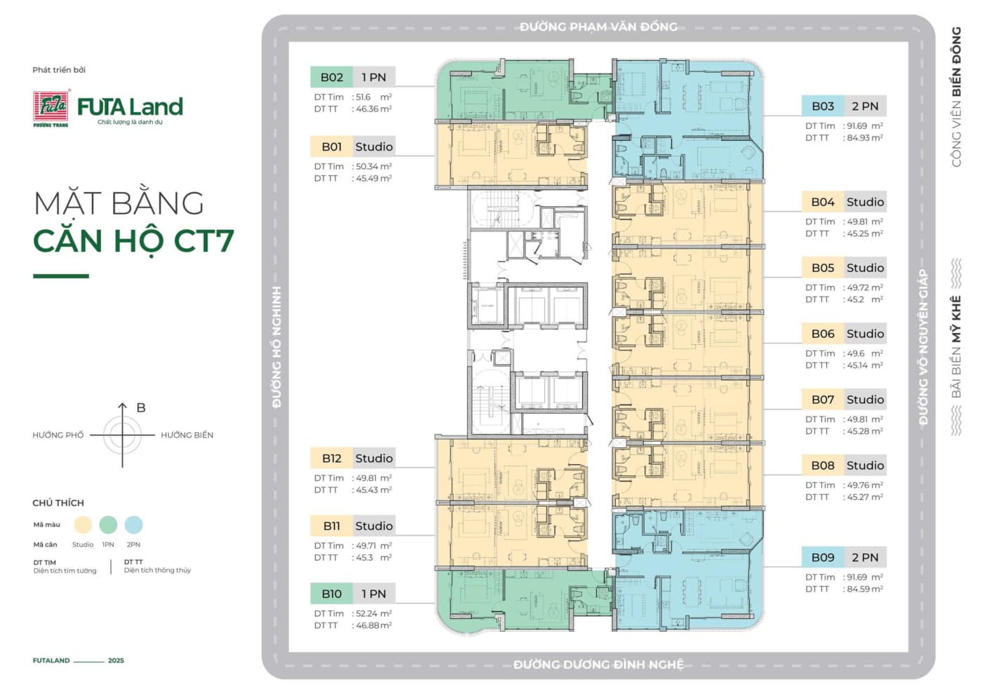 Mặt bằng CT7 tầng 5-29