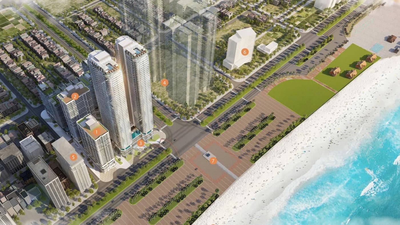 Times Square Đà Nẵng - View tổng thể